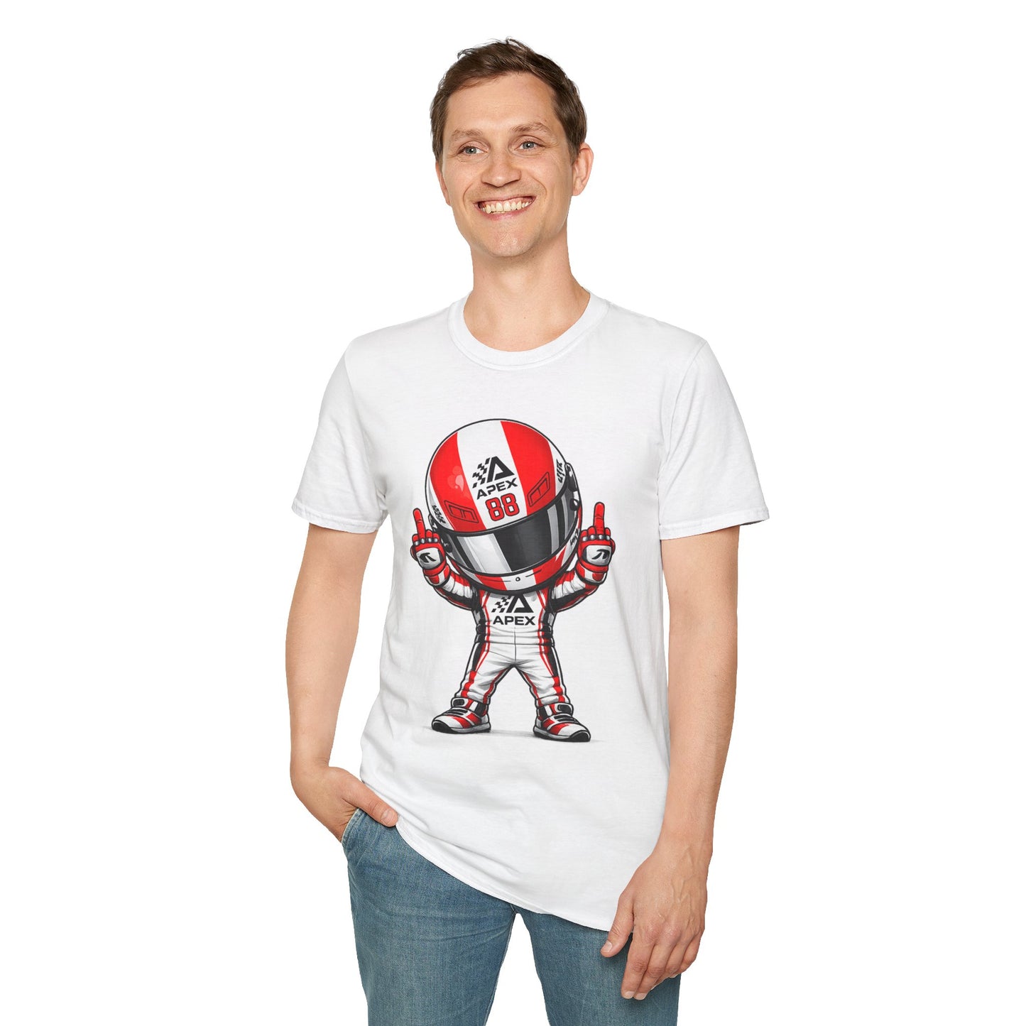 Big Head Driverv - YOU HESITATE Driver Graphic T-Shirt