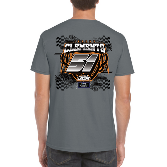 Jeremy Clements Orange Antlers shirt