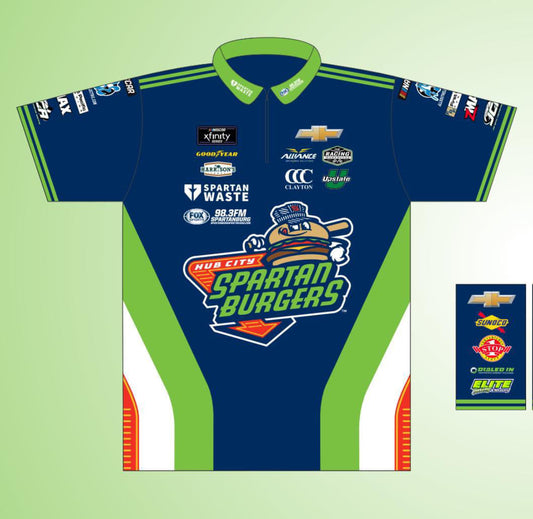 Spartan Waste crew shirts - Charlotte