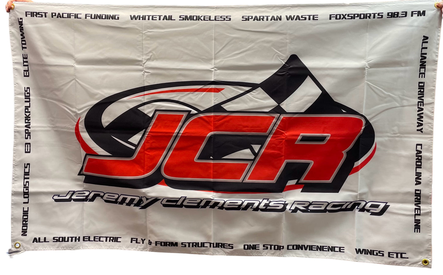 Custom Pit Crew Hauler Flags