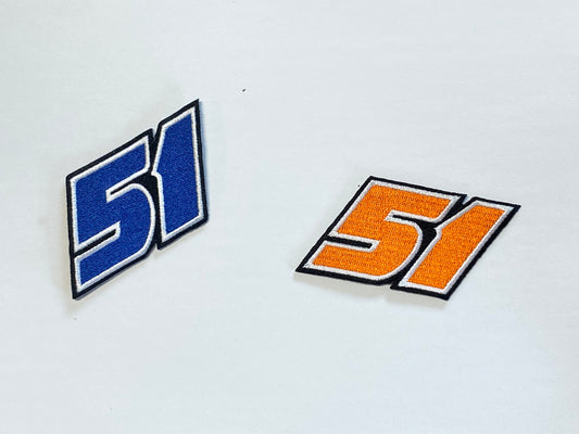 Jeremy Clements 51 Iron On Patches