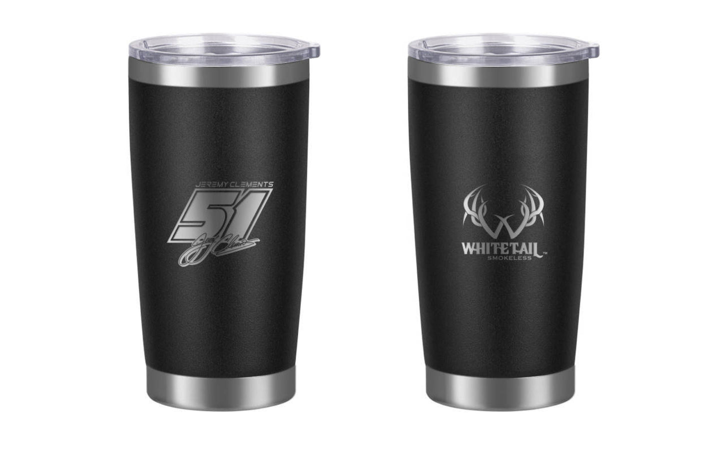 Jeremy Clements 20 oz. Stainless Travel Tumbler/Mug