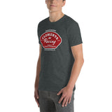 Clements Racing Shield Logo Short-Sleeve Unisex T-Shirt