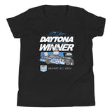 Official Daytona Jeremy Clements Win Shirt | Youth Short Sleeve T-Shirt