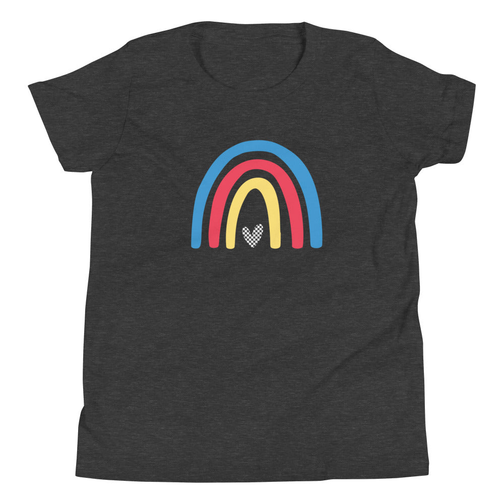 NASCAR Inspired Boho Rainbow Youth Shirt | Tailgate By Abby