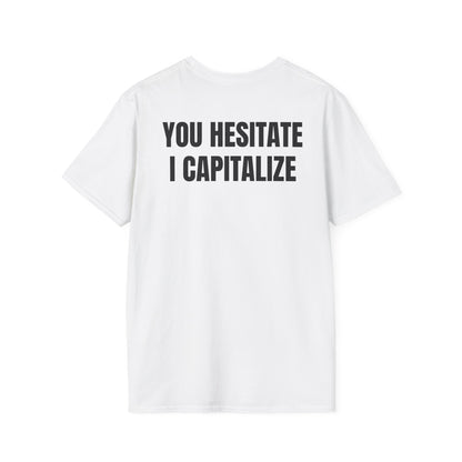 Big Head Driverv - YOU HESITATE Driver Graphic T-Shirt