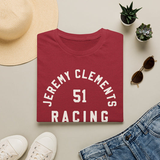 Vintage Racing Tee — 'Jeremy Clements 51' Retro Motorsport T-Shirt