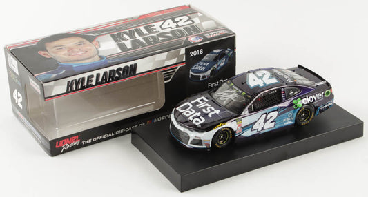 Kyle Larson 2018 First Data Liquid Color Autographed Diecast