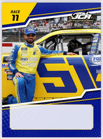 Jeremy Clements signed limited edition trading card, Race 11