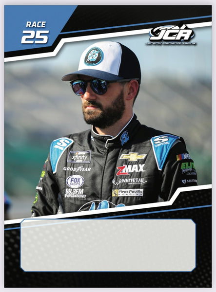 Jeremy Clements signed limited edition trading card, Race 25