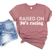 Raised On 90's Racing Shirt | Tailgate By Abby