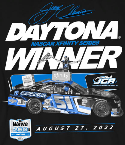 Official Daytona Jeremy Clements win shirt