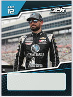 Jeremy Clements signed limited edition trading card, Race 12