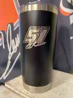 Jeremy Clements Racing 51 coffee tumbler