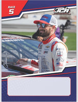 Jeremy Clements signed limited edition trading card, Race 5