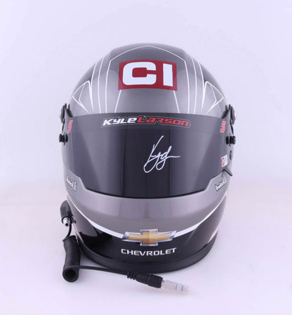 Kyle Larson Signed 2021 NASCAR Cincinnati Hendrick Cars Full-Size Helmet (PA)