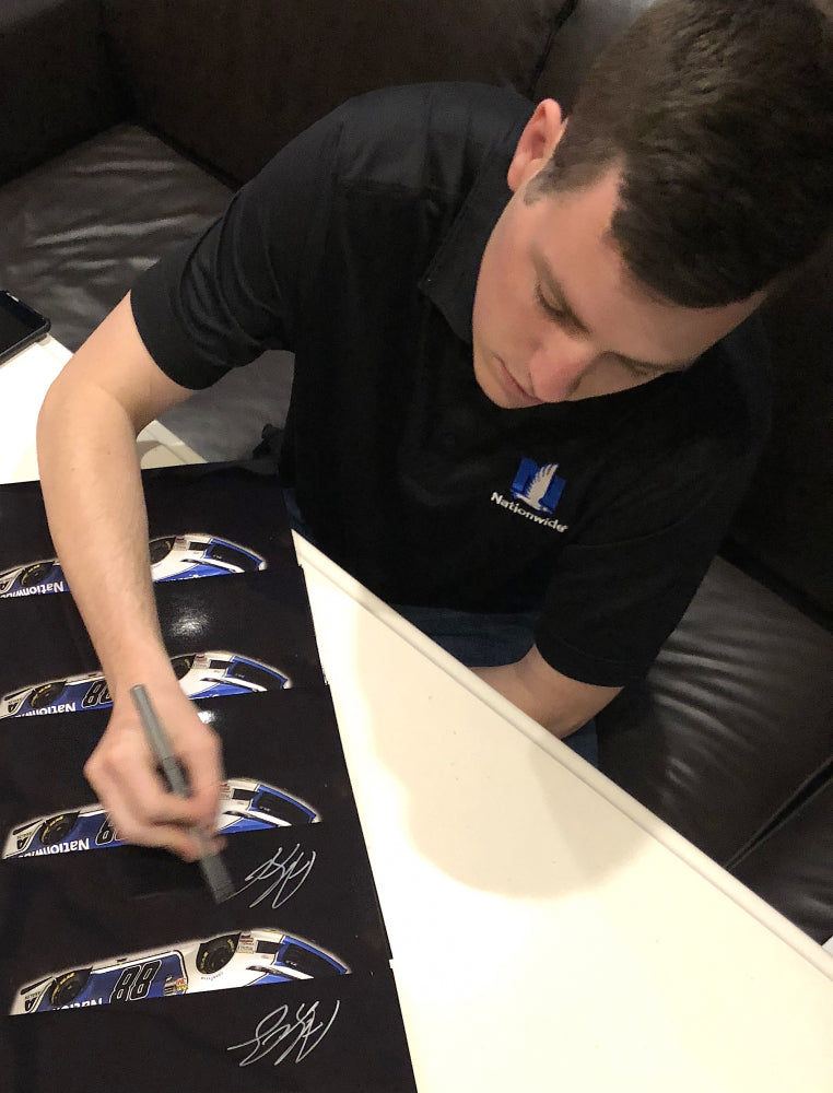 Alex Bowman Signed 2018 NASCAR #88 11x14 Photo