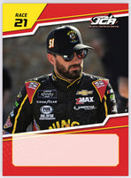 Jeremy Clements signed limited edition trading card, Race 21