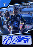 Jeremy Clements signed limited edition trading card, Race 1