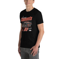 Jeremy Clements Racing Whitetail Smokless Car Short-Sleeve Unisex T-Shirt