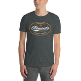 Clements Racing Oval logo Short-Sleeve Unisex T-Shirt