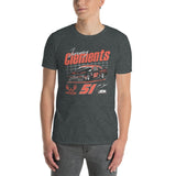 Jeremy Clements Racing Whitetail Smokless Car Short-Sleeve Unisex T-Shirt