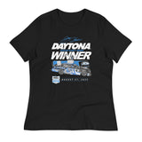 Official Daytona Jeremy Clements Win Shirt | Women's Fit Relaxed T-Shirt